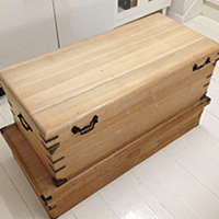 桐製の箱